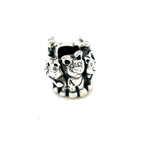 Trollbeads Family of Puppies Bead - Picture 1 of 4